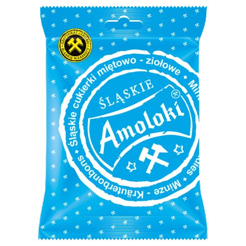 Śląskie amoloki cukierki miętowo-ziołowe 80 g