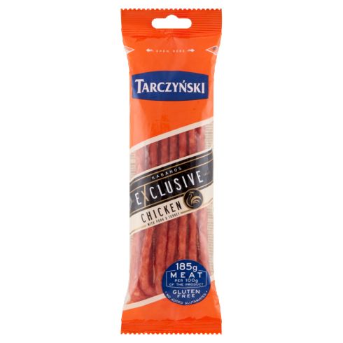 Tarczyński Kabanosy Exclusive drobiowe z dodatkiem wieprzowiny 105 g