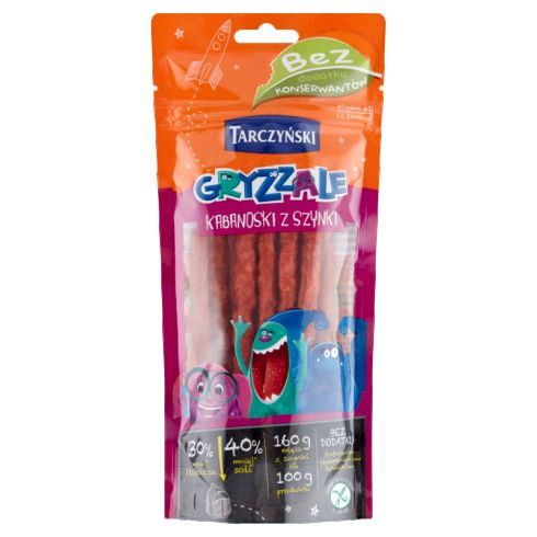 Tarczyński Gryzzale Kabanoski z szynki 90 g