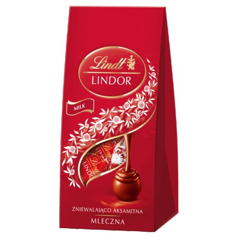 Lindt Lindor Praliny z czekolady mlecznej 100 g