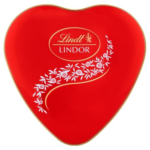 Lindt Lindor Serce Pralinki z czekolady mlecznej z nadzieniem 50 g