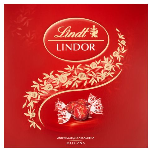 Lindt Lindor Pralinki z czekolady mlecznej z nadzieniem 150 g