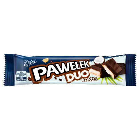 E. Wedel Pawełek Duo Batonik kokos 44 g