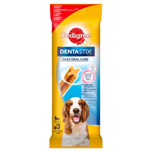 PEDIGREE DENTASTIX SNACK Ś.RASY   KARMA UZUP. DLA PSÓW 77G