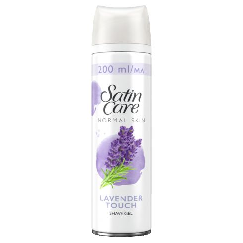 Satin Care Lavender Touch Żel do golenia do skóry normalnej 200 ml