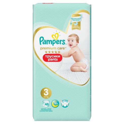 Pampers Premium Care Pants, R3, 48 pieluchomajtek