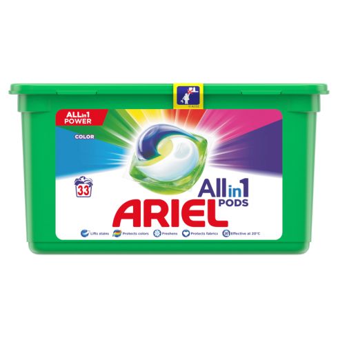 Ariel Allin1 Pods Color Kapsułki do prania, 31 prań