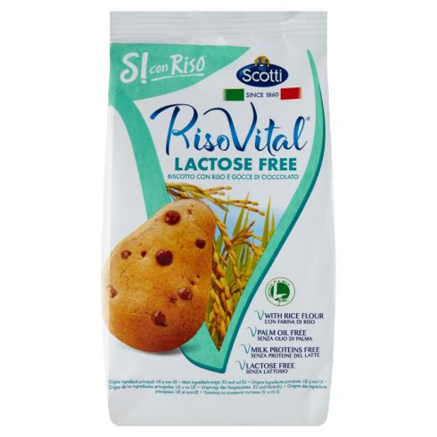Riso Scotti Riso Vital Ciastka z ryżem i czekoladą 350 g