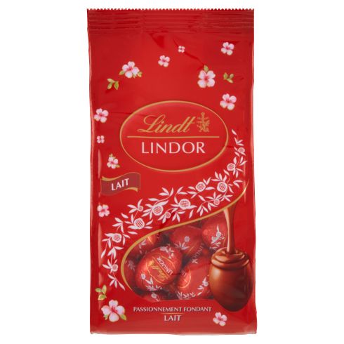 Lindt Lindor Czekolada mleczna z delikatnie rozpływającym się nadzieniem 180 g