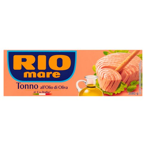 Rio Mare Tuńczyk w oliwie z oliwek 3 x 80 g