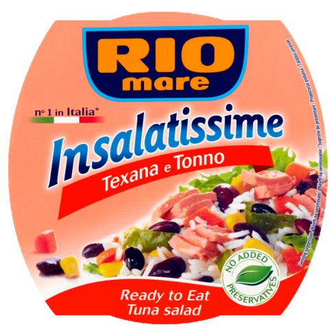 Rio Mare Insalatissime Texana e Tonno Gotowe danie z warz. i tuń. 160 g