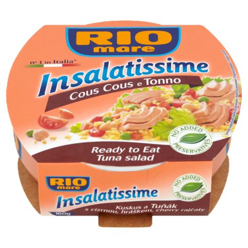 Rio Mare Insalatissime Cous Cous e Tonno Got. dan. z kuskus warz tuń. 160 g