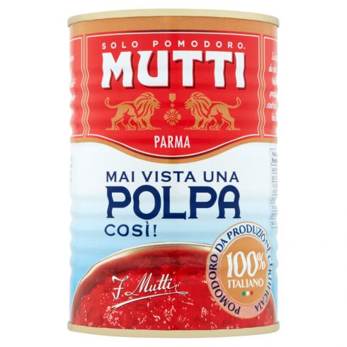 Mutti Pulpa Pomidory drobno krojone bez skórek 400 g