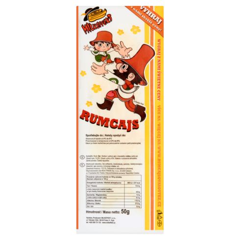 Milkeffekt Rumcajs Serowy warkoczyk naturalny 50 g