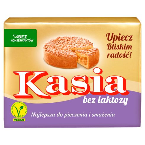 Kasia 100% roślinna bez laktozy Tłuszcz roślinny 250 g