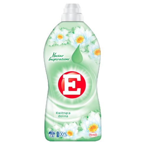 E Nectar Inspirations Płyn do zmiękczania tkanin kwitnąca dolina 1800 ml (72 prania)