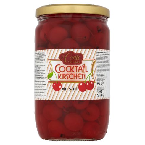 il Conte di Roma Czereśnie koktajlowe 750 g
