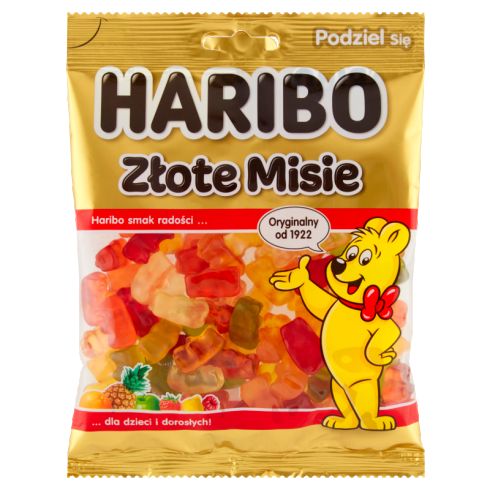 Haribo Złote Misie Żelki owocowe 175g
