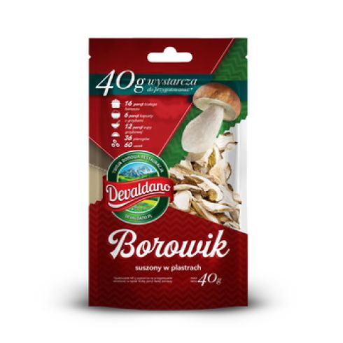 BOROWIK SUSZONY 40 G DEVALDANO