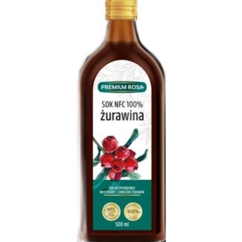Nasze domowe sok nfc z żurawiny 500ml