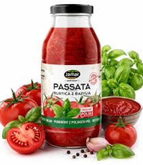 Jamar passata rustica z bazylią 500g