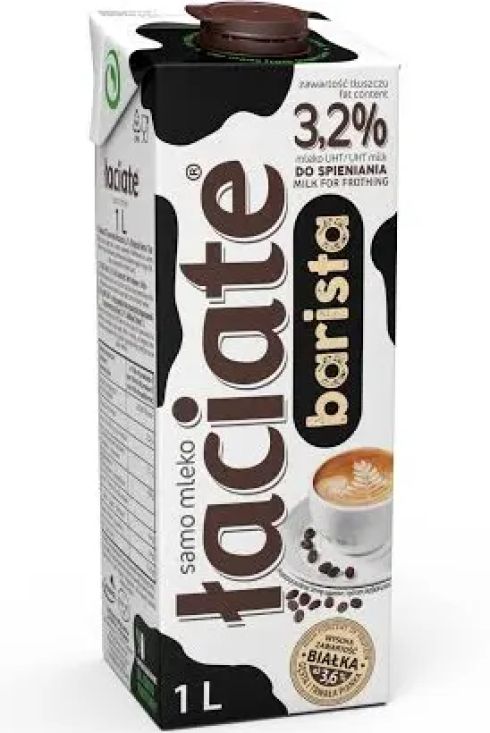 Mleko UHT Łaciate 3,2% Barista 1L