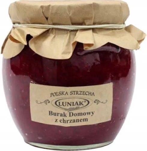 Burak tarty z chrzanem 480ml  Luniak