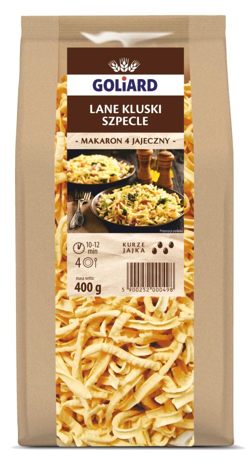 Makaron lane kluski 400g goliard