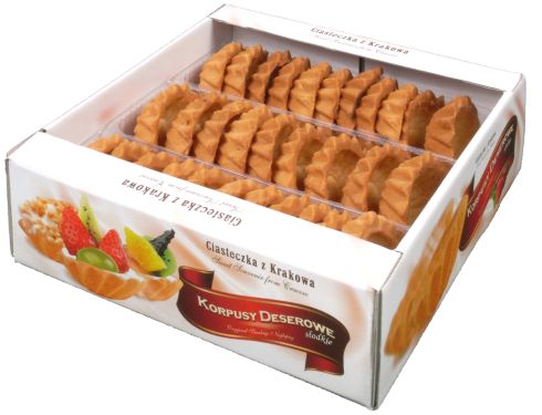 Korpus kruchy deserowy ciasteczka z krakowa 500g ciasto kruche