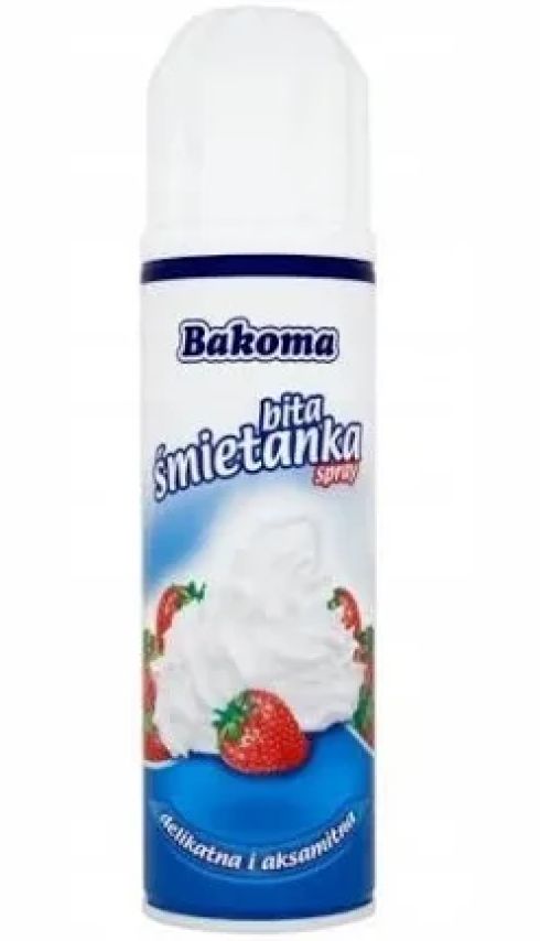 Bakoma Bita śmietanka w sprayu 250g
