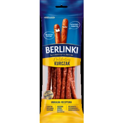 Berlinki kabanosy delikatny kurczak 85g