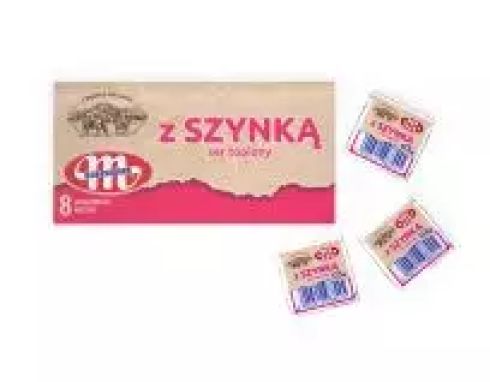 Ser topiony z szynką Mlekovita 140g (17,5x8)