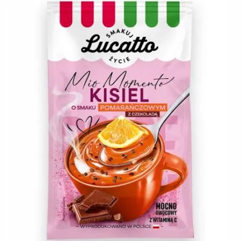 LUCATTO Kisiel Pomarańcza z Czekoladą 30 g