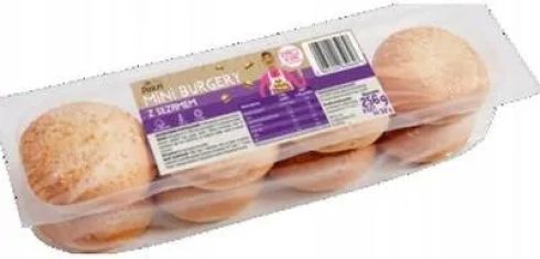 Mini burgery z sezamem 8x32g DAKRI