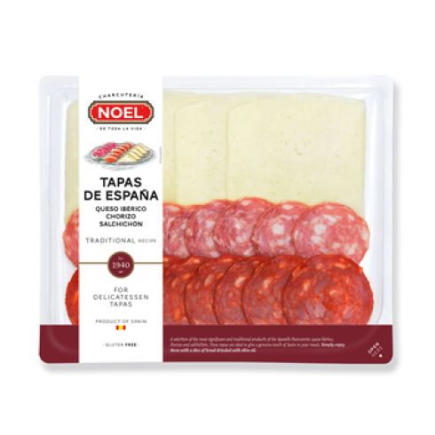 Hiszpański zestaw Noel tapas chorizo, salchichicon, iberico cheese 120g