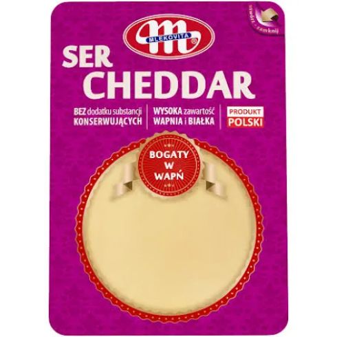 Mlekovita ser cheddar plastry 150g