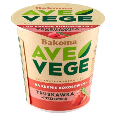 Bakoma ave vege truskawka-poziomka 150g