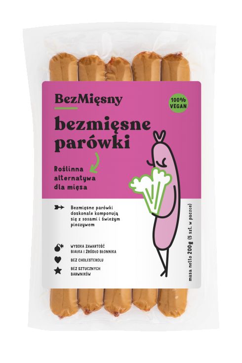 Bezmięsne Parówki 180G