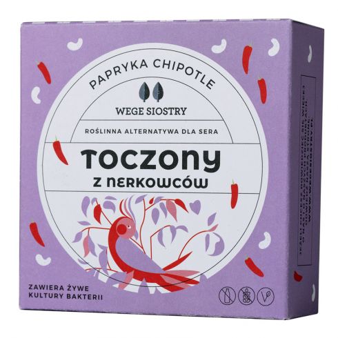 WEGE SIOSTRY Toczony z nerkowców papryka chipotle 150 g