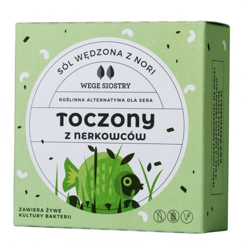 WEGE SIOSTRY Toczony z nerkowców sól wędzona z nori 150 g